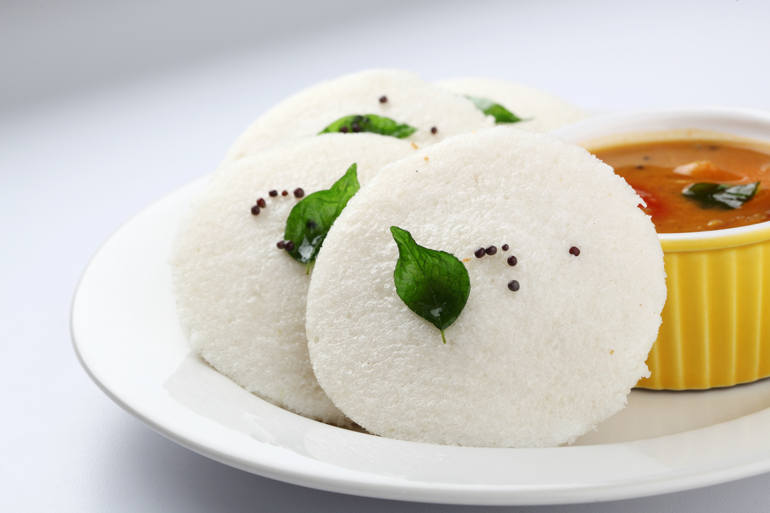 Idli, Idlisambhar, chutney, South Indian food, India