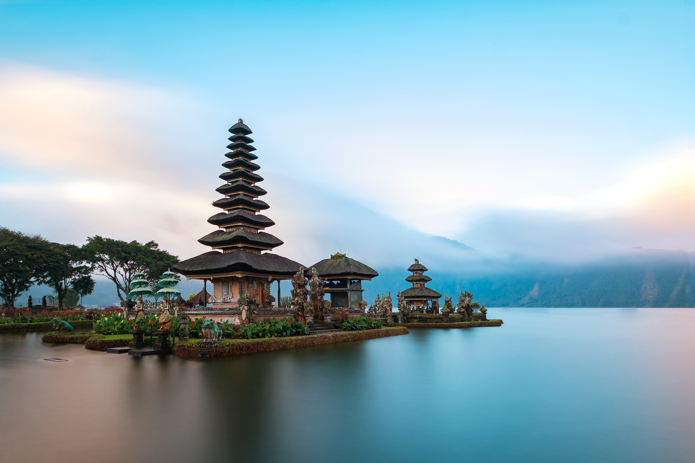 Ulun Danu Beratan Temple, Bali ,Indonesia.